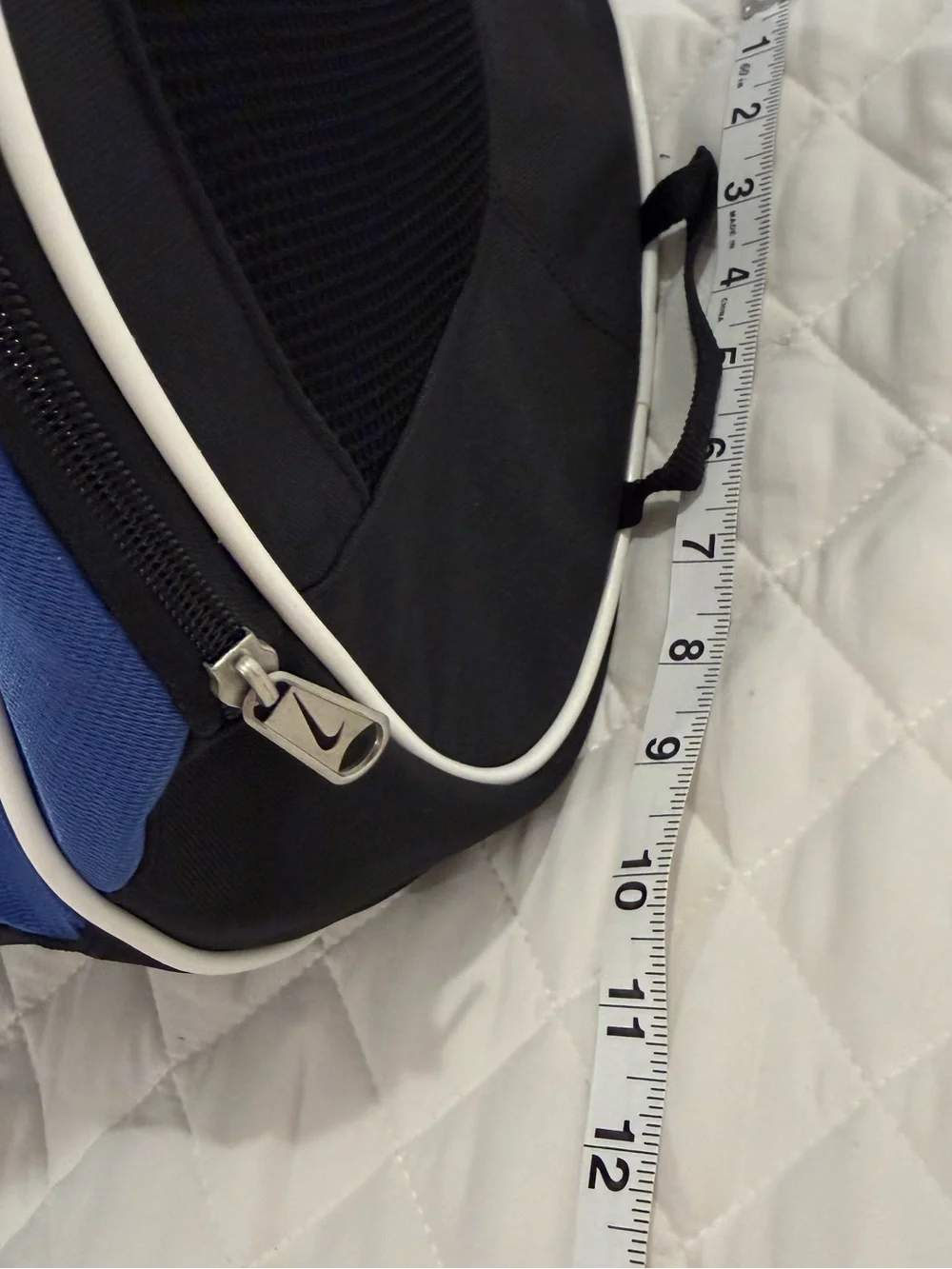 Nike Brasilia Duffel Bag Game Royal Blue Black White Gym Travel Weekender Medium